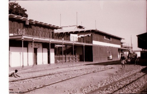 Gare de Djibouti en 1936