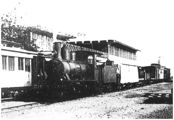 Train de Djibouti en 1910