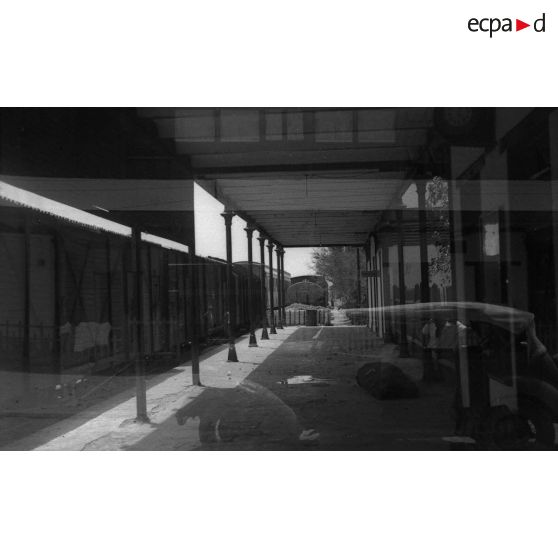 La gare de Djibouti en 1947