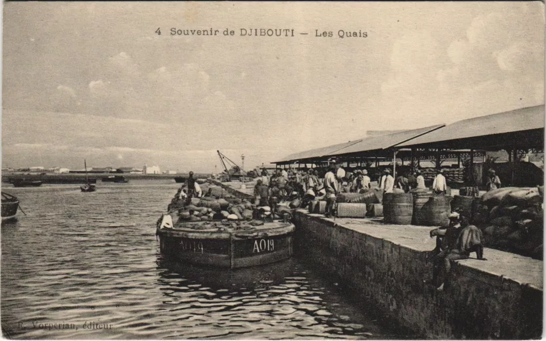 Les quais de Djibouti 1900-1920